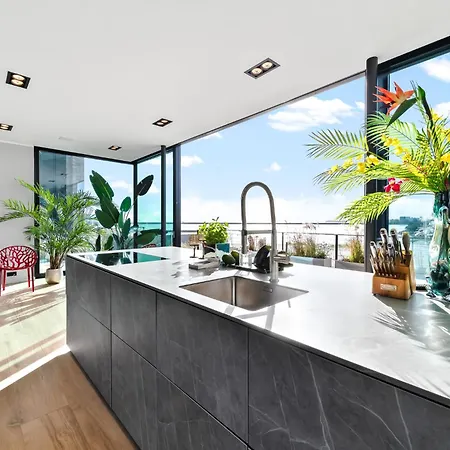 Apartment Spimoev - Neues Designapartment Mit Panoramablick Auf Ostsee Und